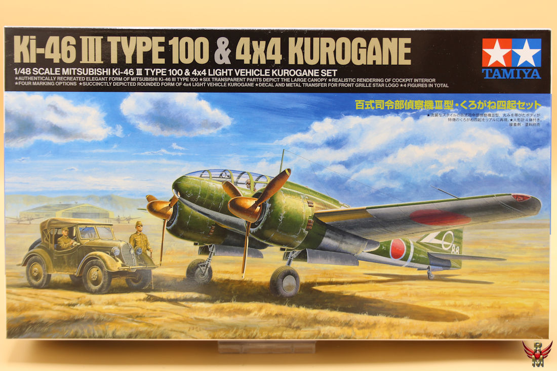 Tamiya 1/48 Ki-46 III Type 100 and 4X4 Kurogane