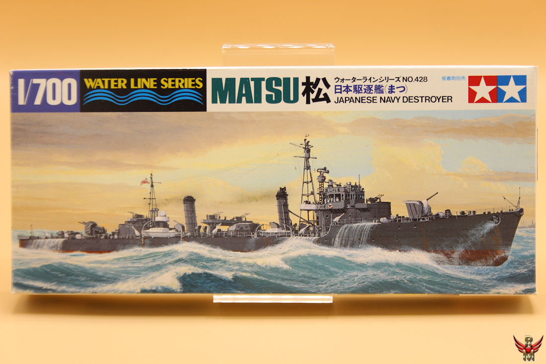 Tamiya 1/700 Matsu Japanese Navy Destroyer water line series