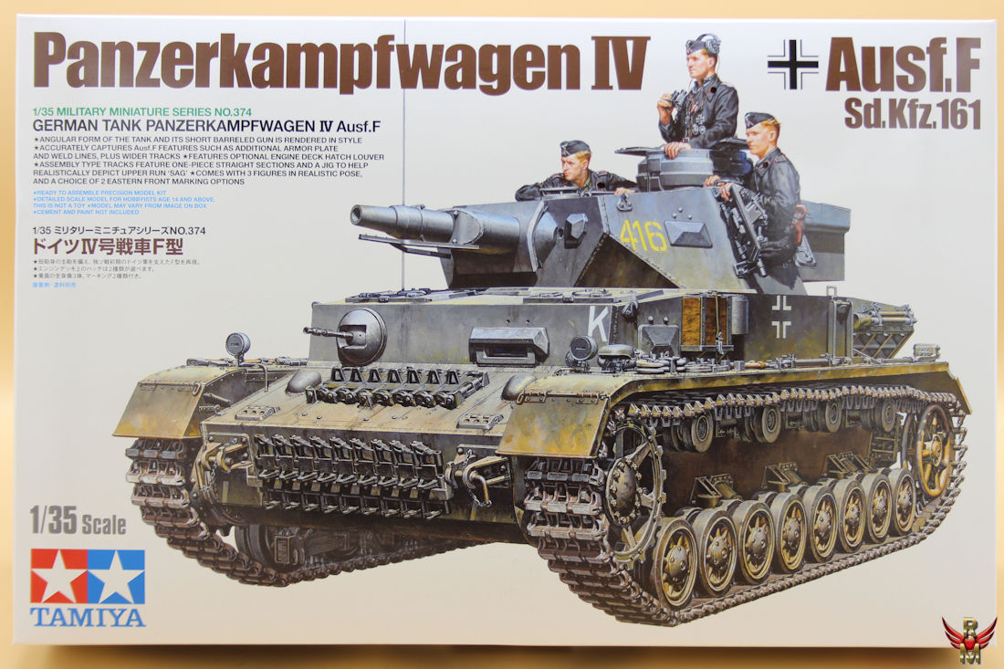 Tamiya 1/35 Panzerkampfwagen IV Ausf F/Sd Kfz 161