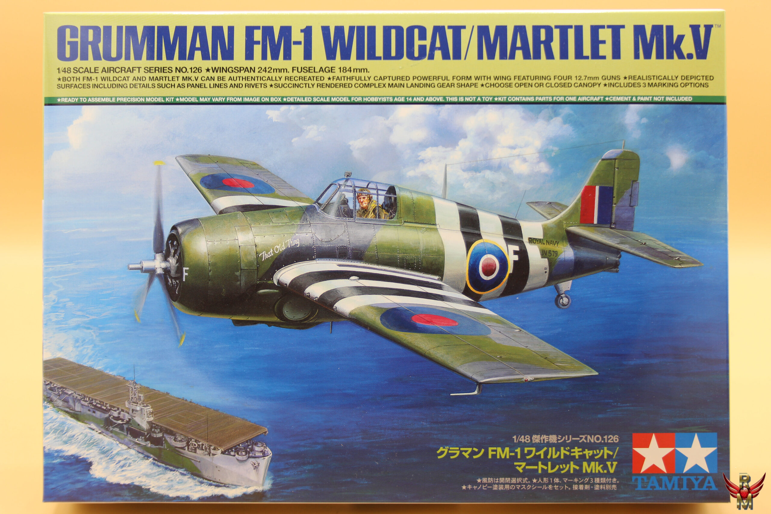 Tamiya 1/48 Grumman FM-1 Wildcat/Martlet Mk V