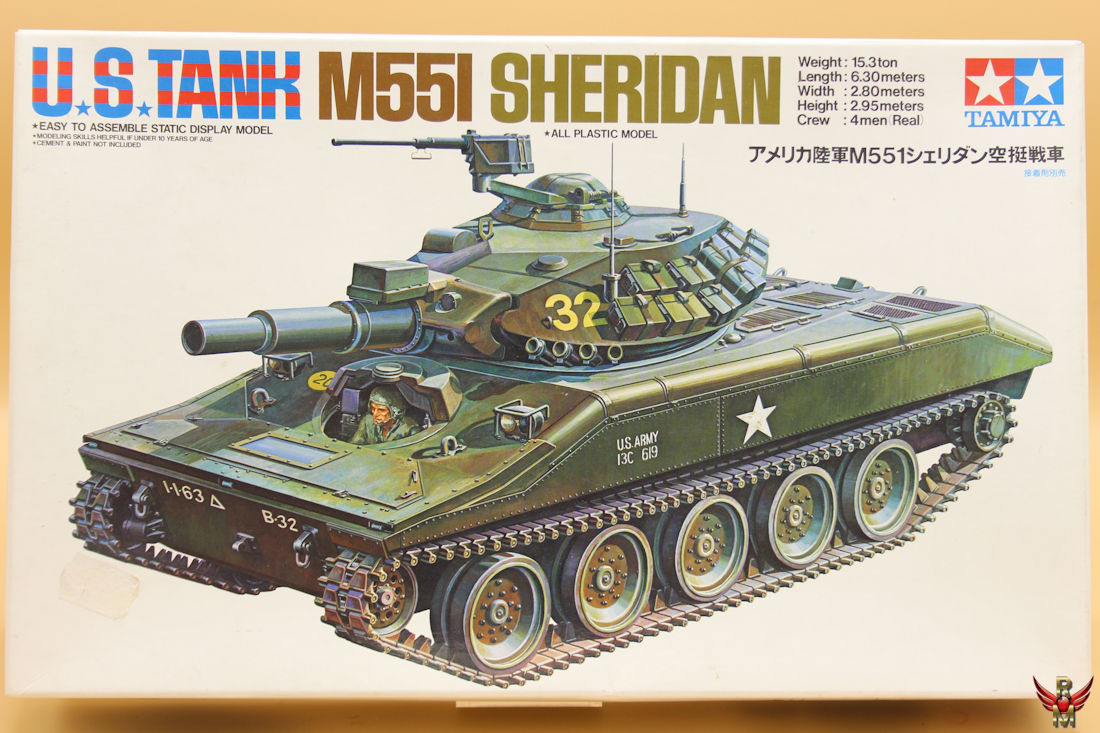 Tamiya 1/35 US Tank M551 Sheridan
