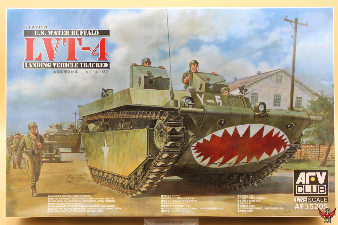 AFV Club 1/35 US Water Buffalo LVT-4 Early Type