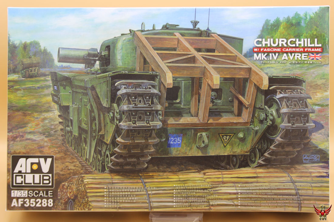 AFV Club 1/35 Churchill Mk IV AVRE with Fascine Carrier Frame