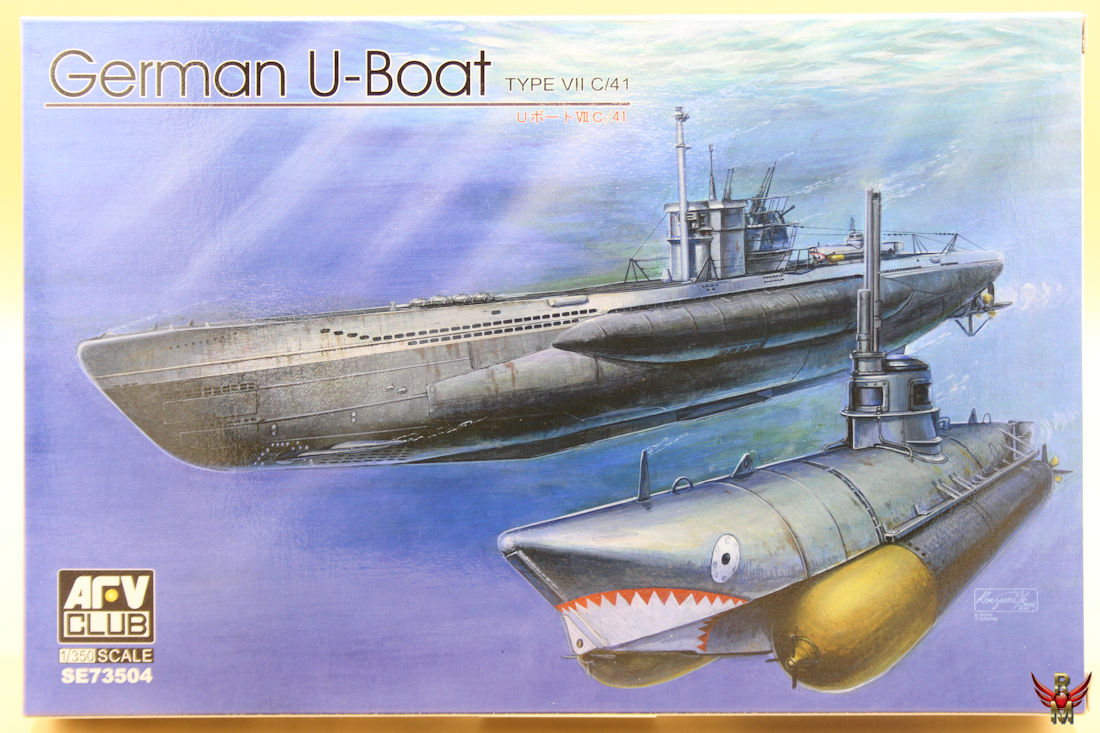AFV Club 1/350 German U-Boat Type VIIC/41