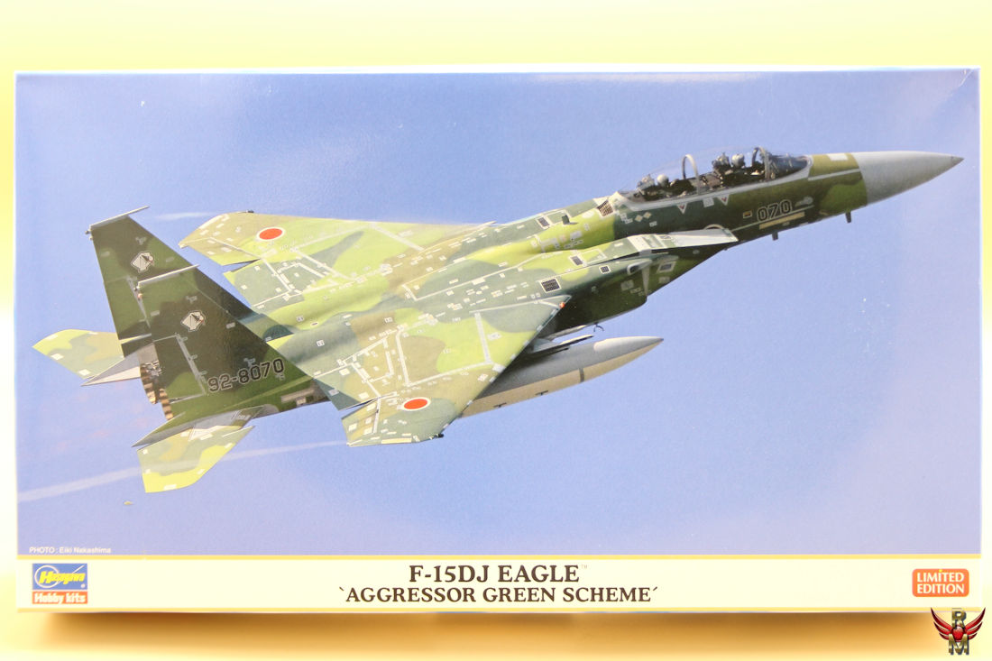 Hasegawa 1/72 F-15DJ Eagle Aggressor Green Scheme Limited Edition