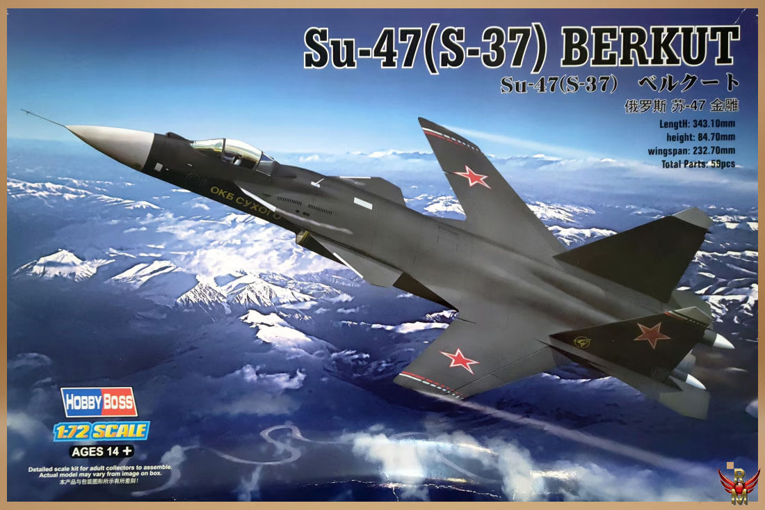 HobbyBoss 1/72 Su-47 (S-37) Berkut