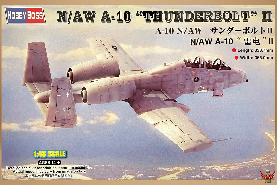 HobbyBoss 1/48 N/AW A-10 Thunderbolt II