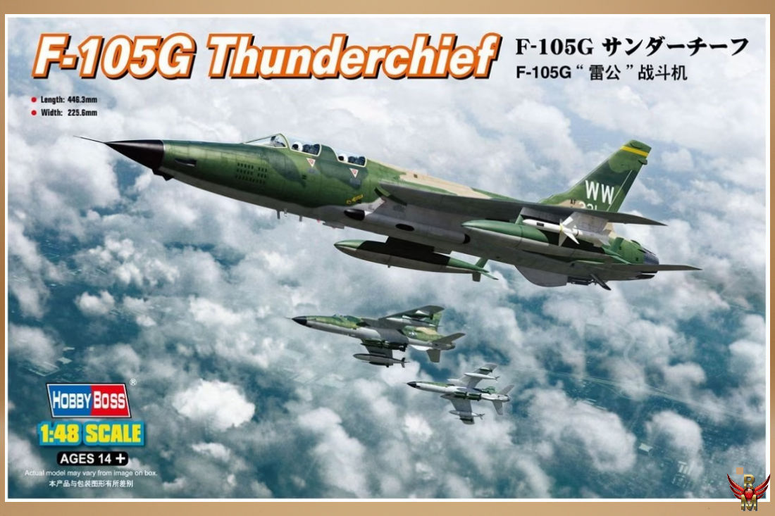 HobbyBoss 1/48 F-105G Thunderchief