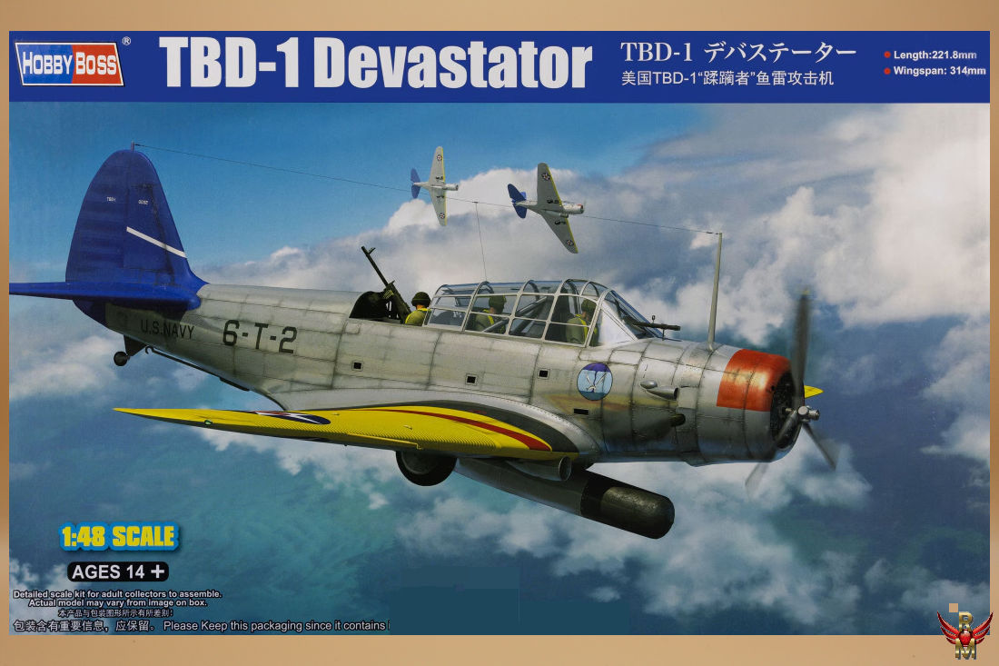 HobbyBoss 1/48 TBD-1 Devastator
