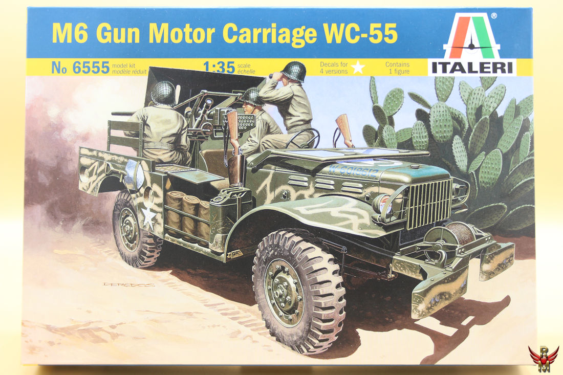 Italeri 1/35 M6 Gun Motor Carriage WC-55