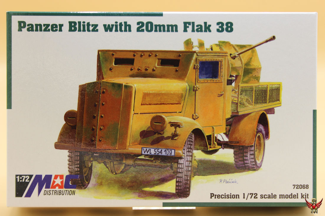 MAC Distribution 1/72 Panzer Blitz with 20mm Flak 38