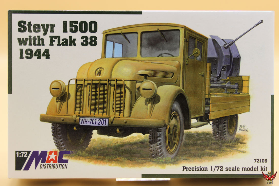 MAC Distribution 1/72 Steyr 1500 with Flak 38 1944