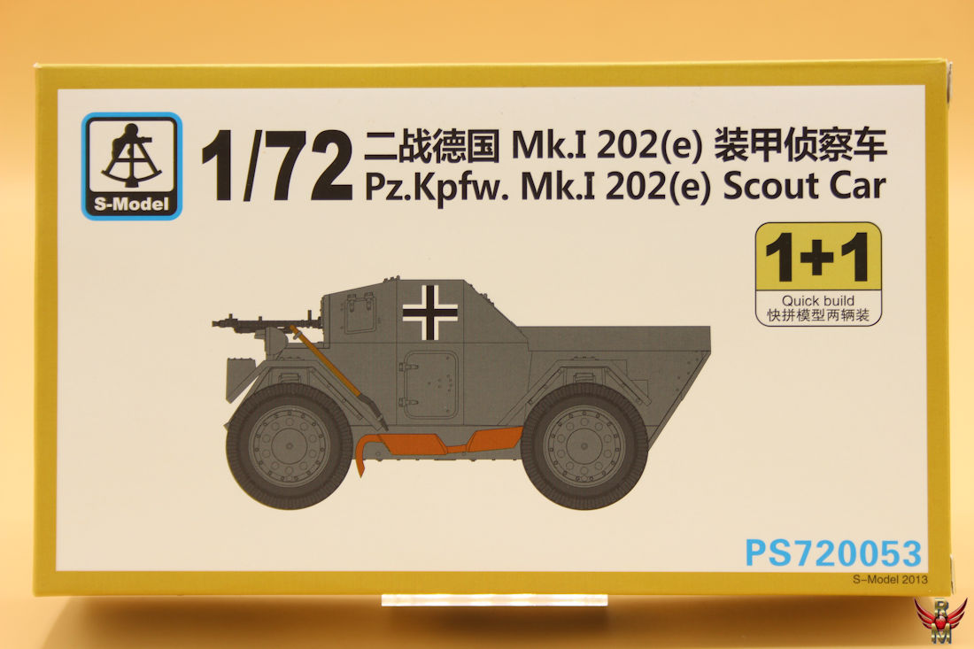 S-model 1/72 Pz Kpfw Mk I 202(e) Scout Car