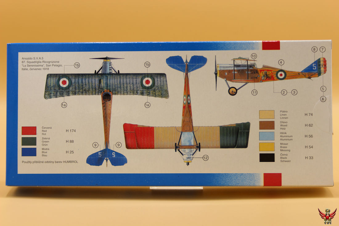 Směr 1/48 ANSALDO SVA 5