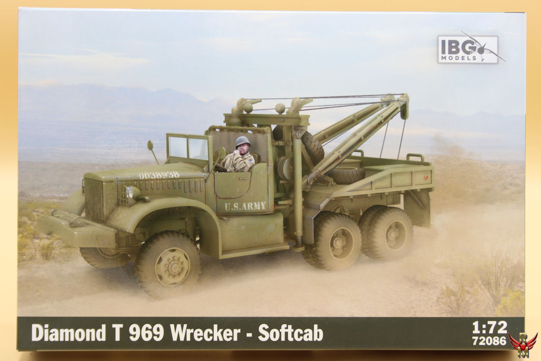 IBG Models 1/72 Diamond T 969 Wrecker Softcab