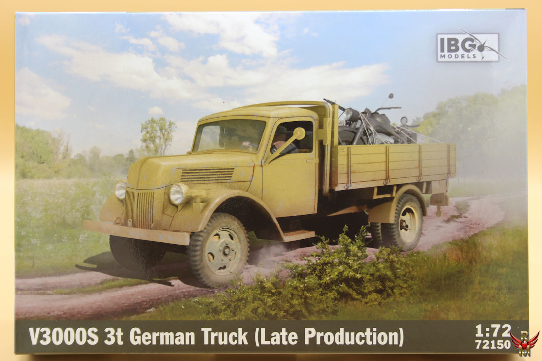 IBG Models 1/72 V3000S 3t German Truck (Late Production)
