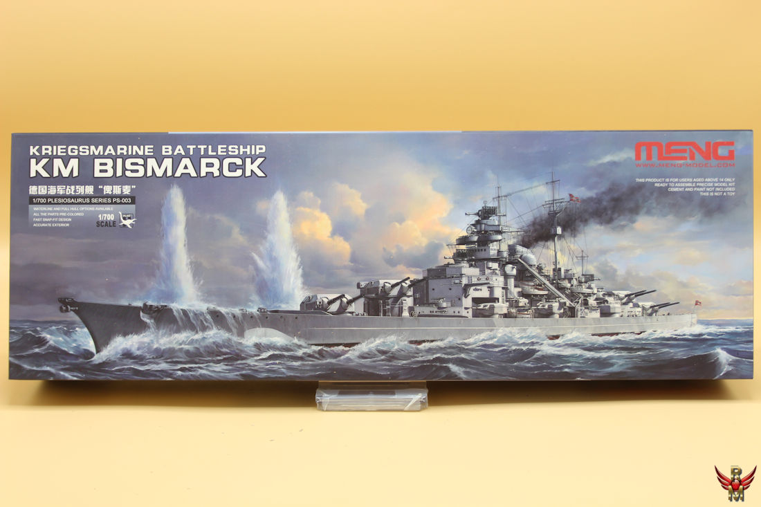 Meng 1/700 Kriegsmarine Battleship KM Bismarck
