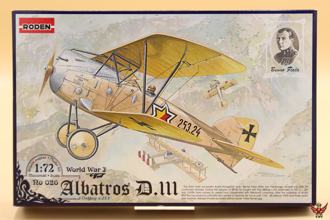 Roden 1/72 Albatros D III Oeffag s 253