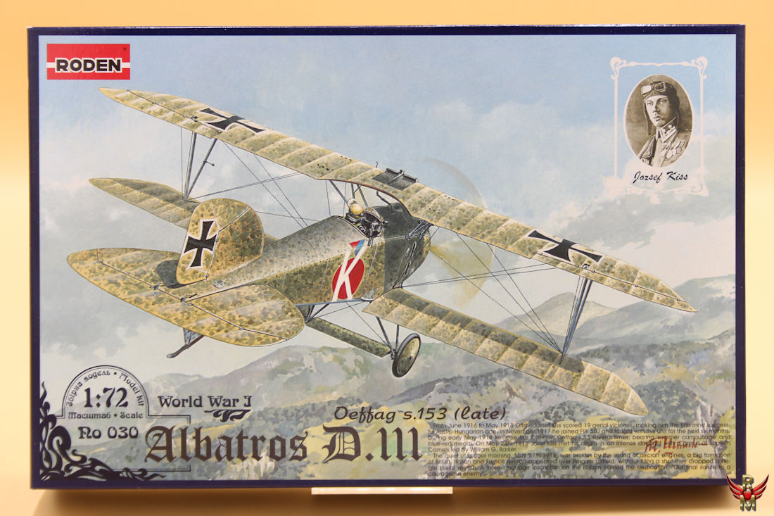 Roden 1/72 Albatros D III Oeffag s 153 (late)