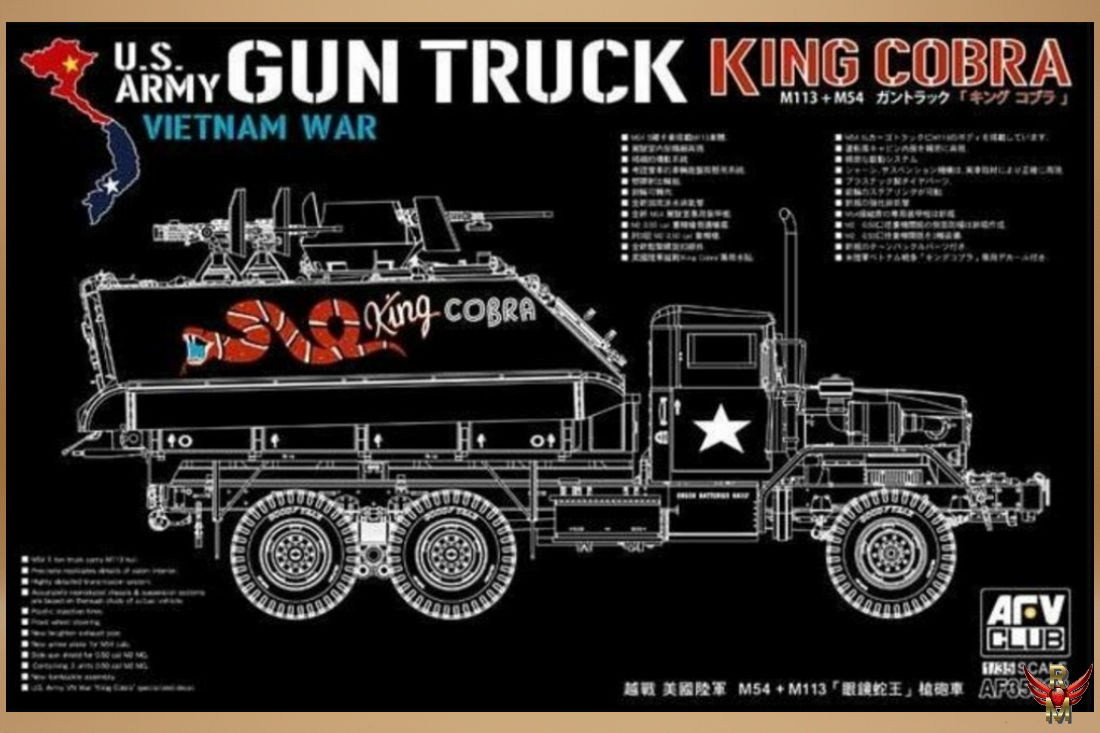 AFV Club 1/35 US Army Gun Truck King Cobra
