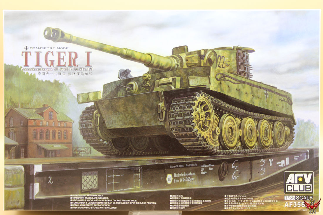 AFV Club 1/35 Tiger I Pz Kpfw VI Ausf E Sd Kfz 181