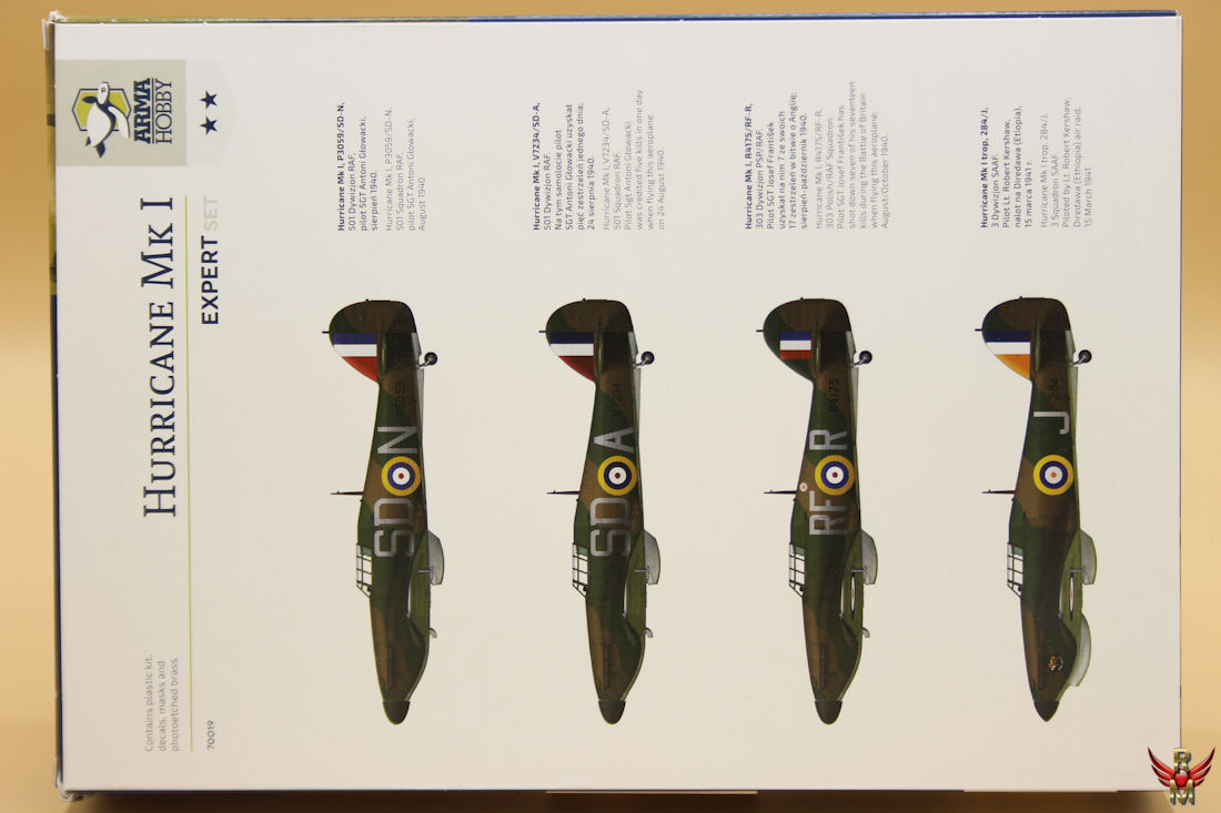 Arma Hobby 1/72 Hurricane Mk I Expert Set
