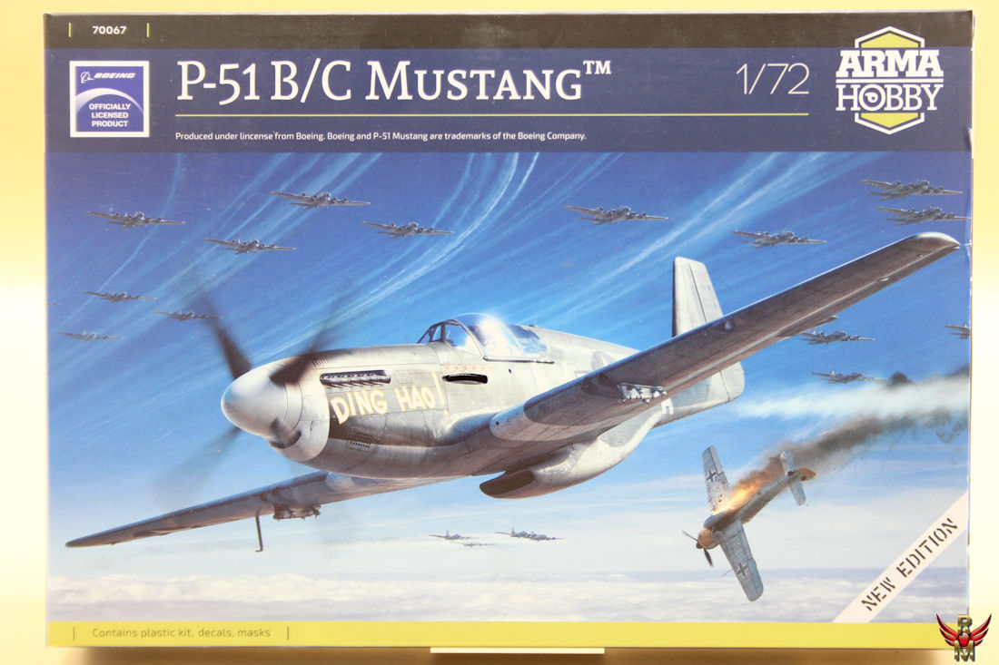 Arma Hobby 1/72 P-51 B/C Mustang New Edition