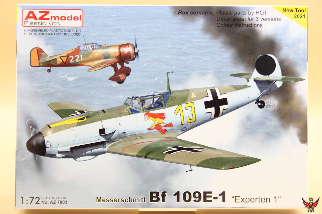 AZ Model 1/72 Messerschmitt Bf 109E-1 Experten 1