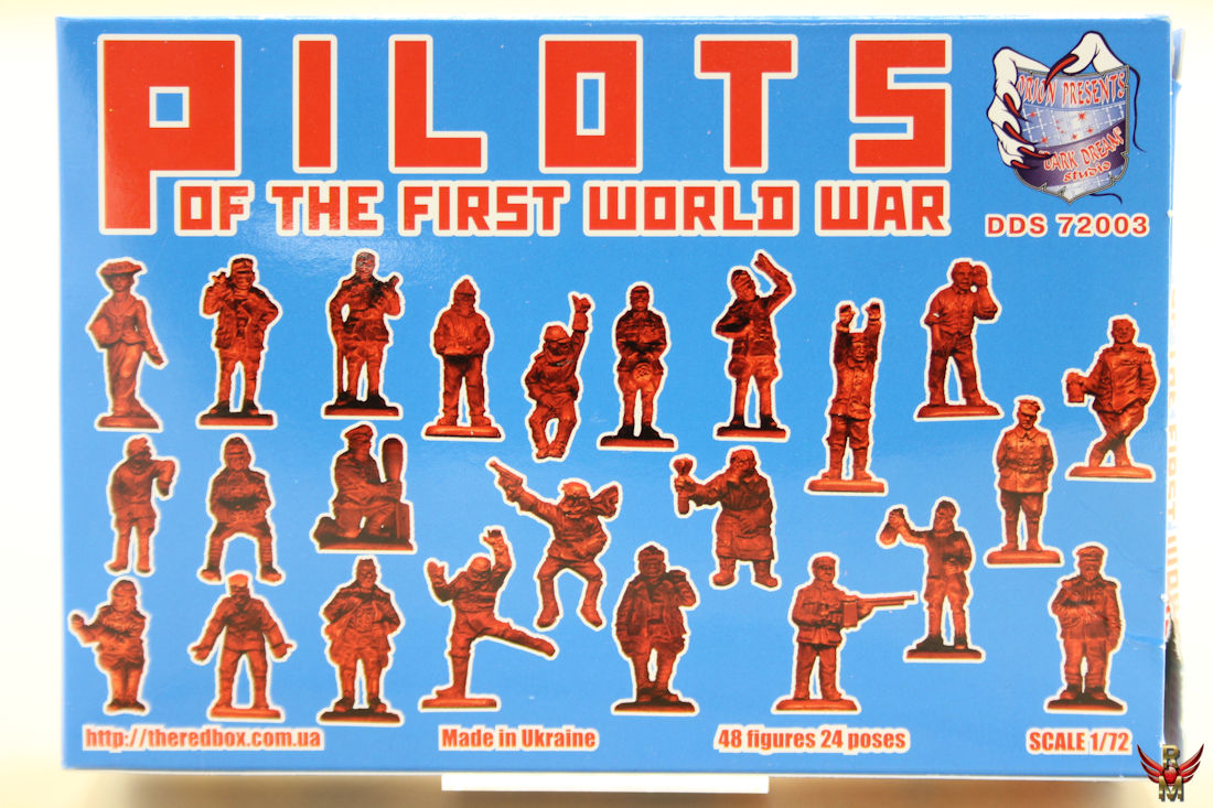 Dark Dream Studio 1/72 Pilots of the First World War