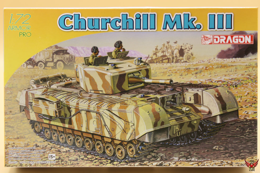 Dragon 1/72 Churchill Mk III