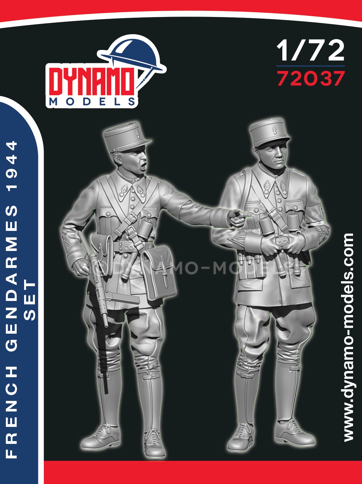 Dynamo Models 1/72 French Gendarme 1944 Set