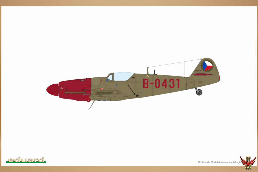 Eduard 1/72 Mezek (Avia S-199) Limited Dual Combo