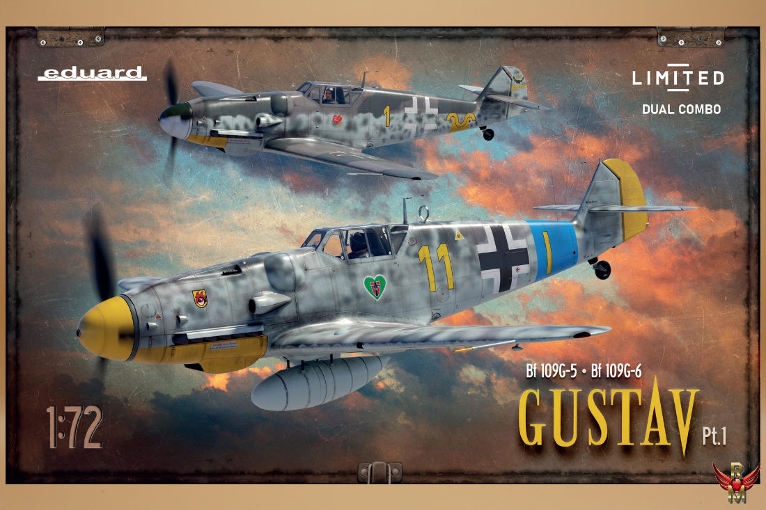 Eduard 1/72 Gustav Pt 1 Bf 109 G-5 and G-6 Limited Dual Combo