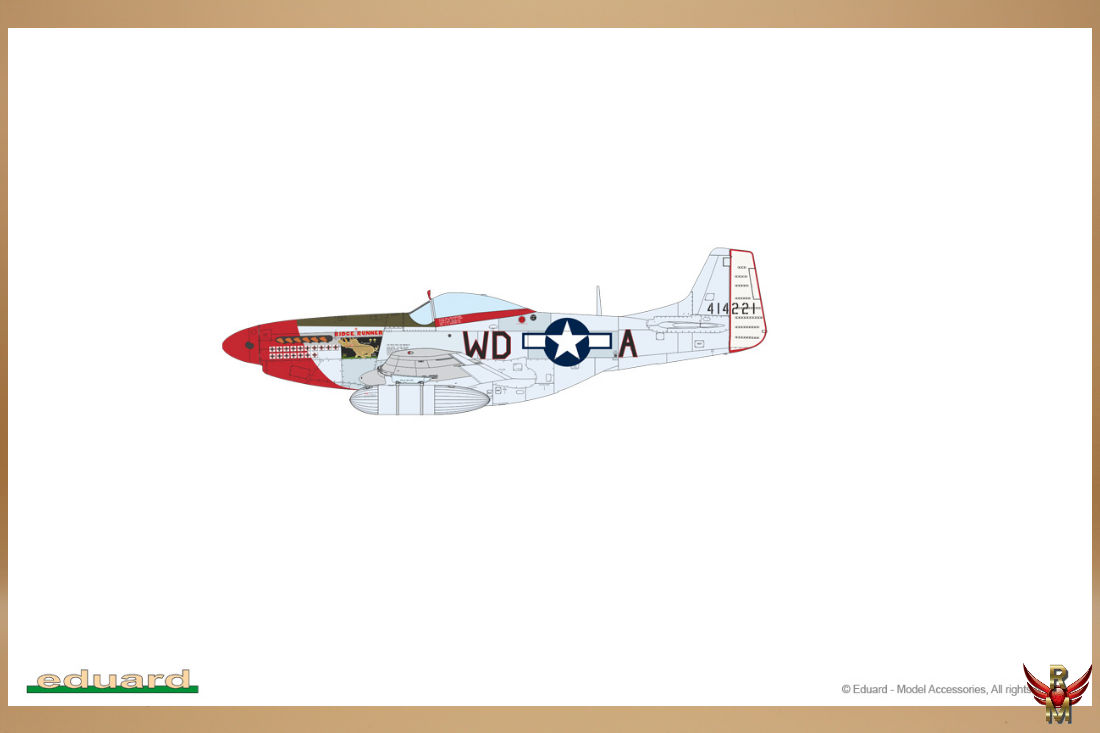 Eduard 1/72 Aces of The Eighth P-51D Mustang Limited Edition