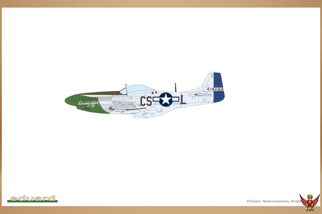 Eduard 1/72 Aces of The Eighth P-51D Mustang Limited Edition