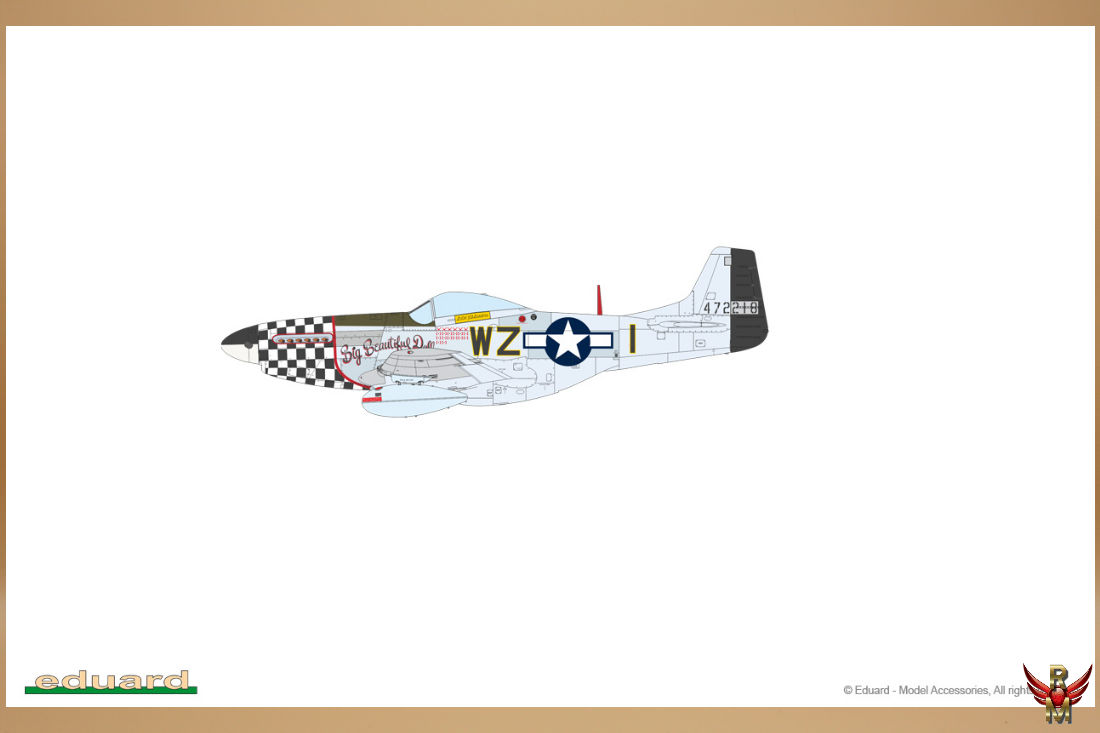 Eduard 1/72 Aces of The Eighth P-51D Mustang Limited Edition