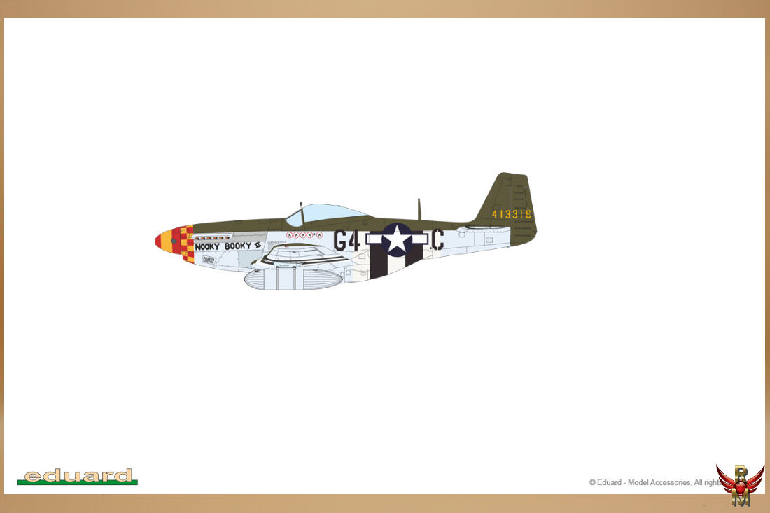 Eduard 1/72 Aces of The Eighth P-51D Mustang Limited Edition