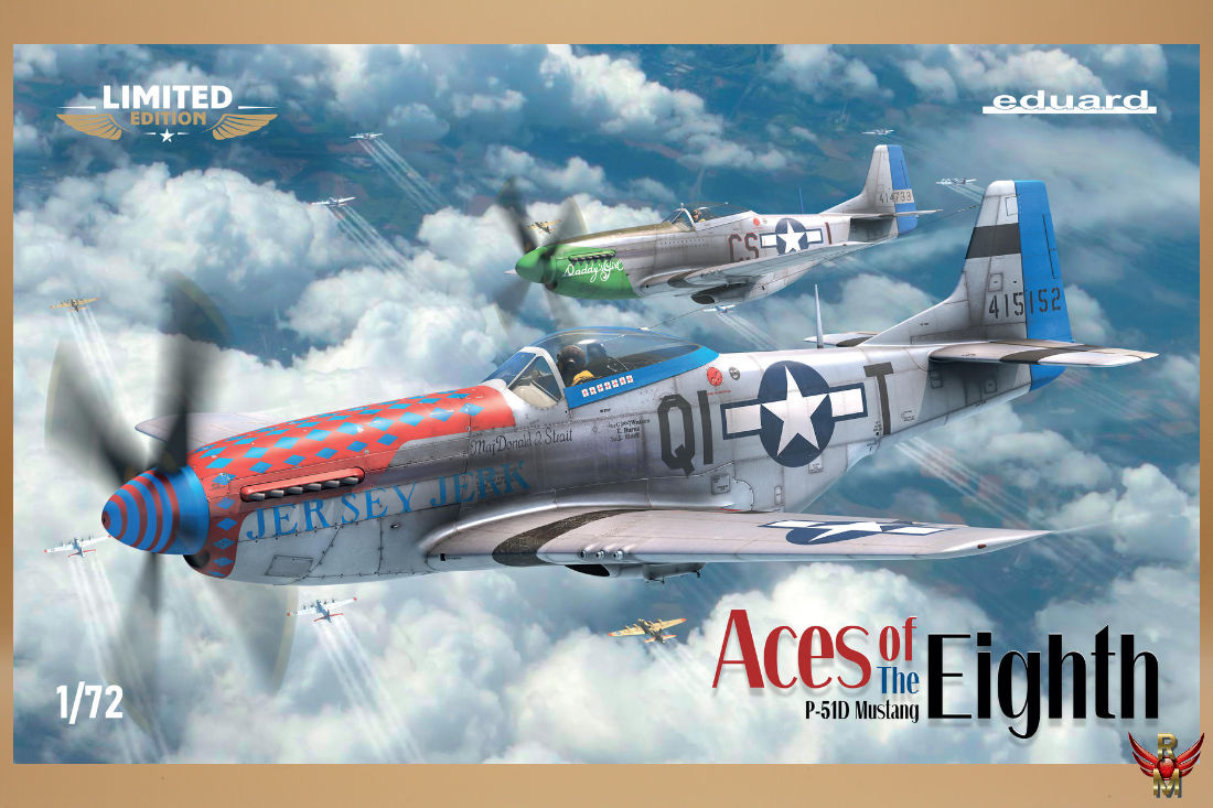 Eduard 1/72 Aces of The Eighth P-51D Mustang Limited Edition