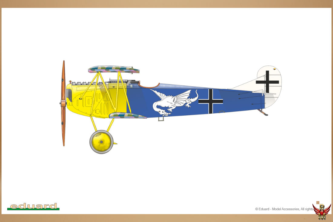Eduard 1/72 Fokker D VII OAW ProfiPack