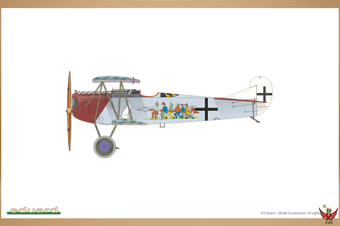 Eduard 1/72 Fokker D VII OAW ProfiPack
