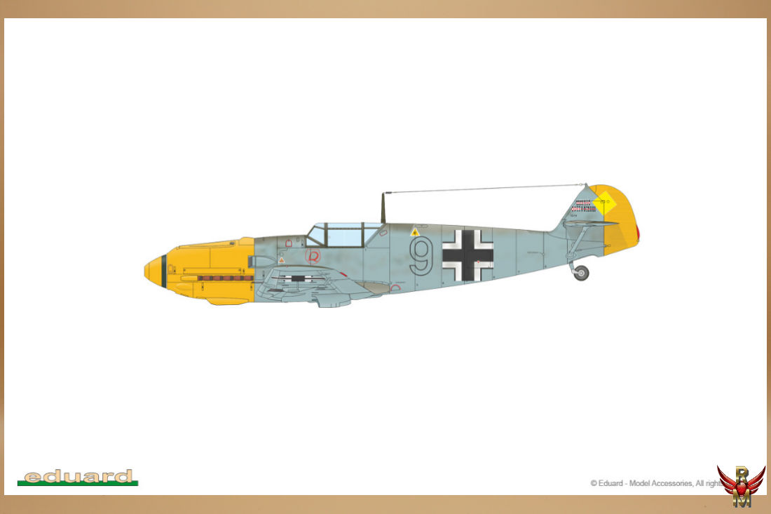 Eduard 1/72 Bf 109 E-3 ProfiPack