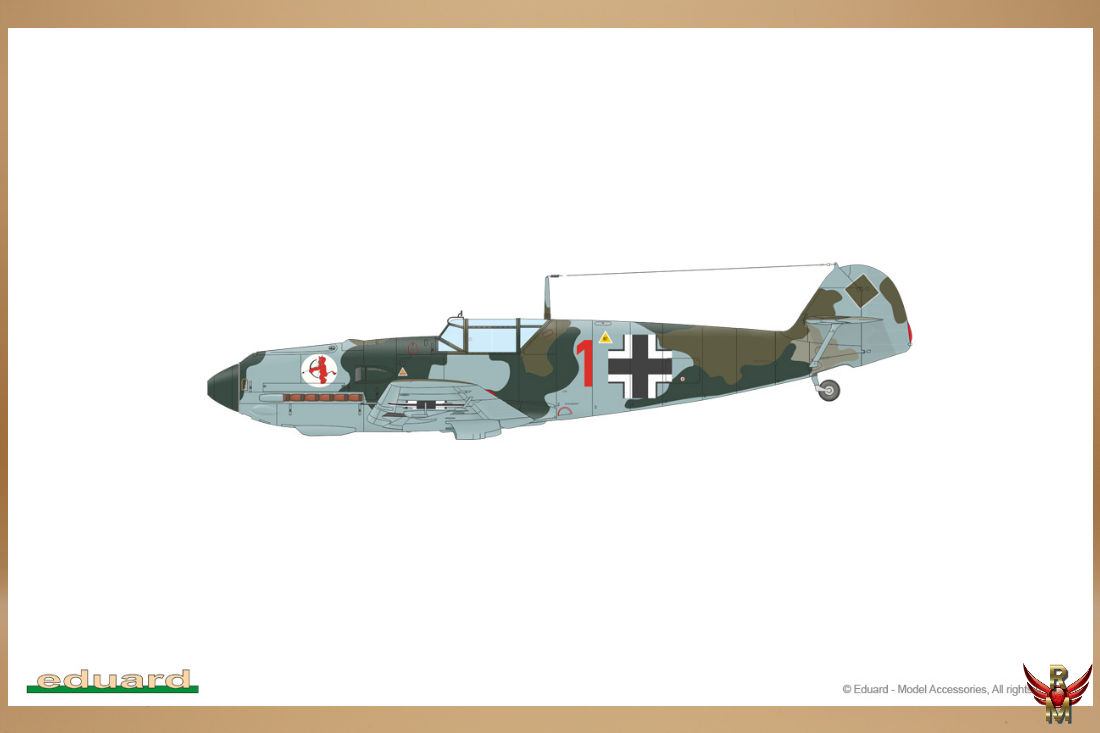 Eduard 1/72 Bf 109 E-3 ProfiPack