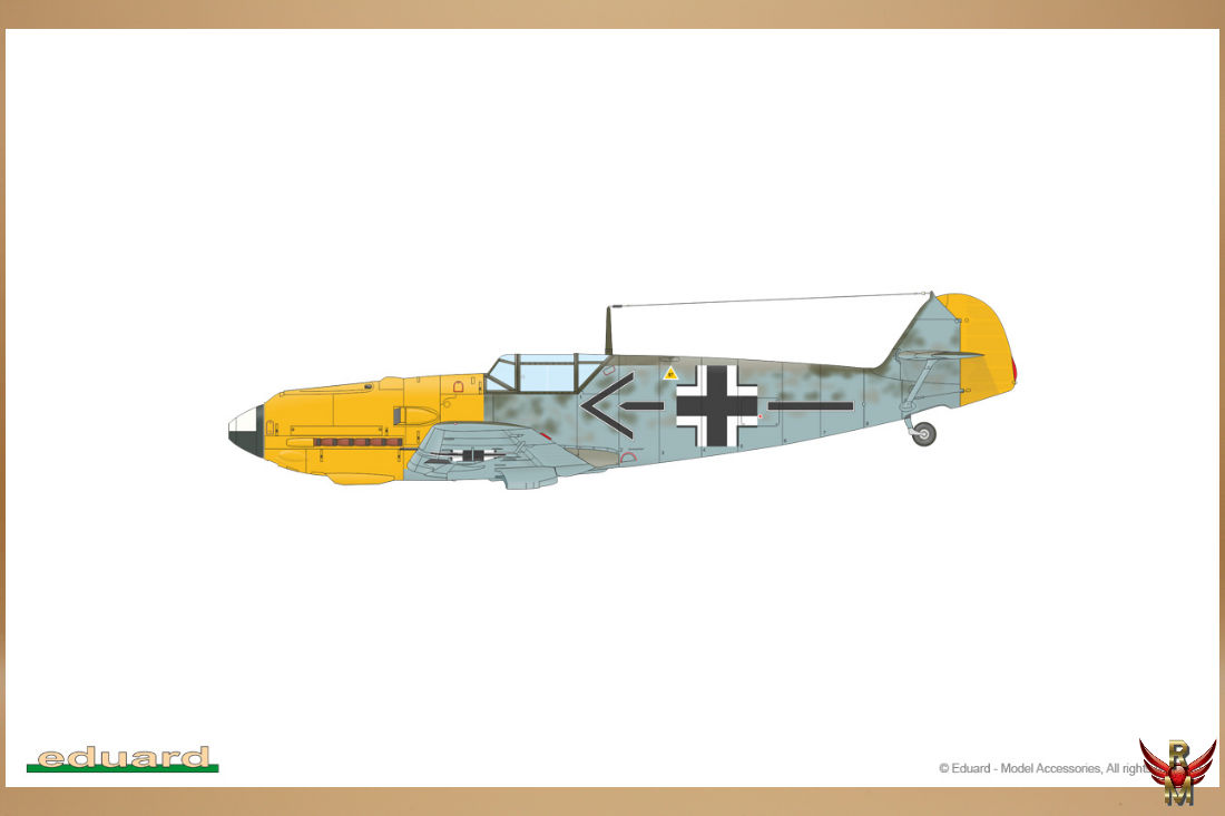 Eduard 1/72 Bf 109 E-3 ProfiPack