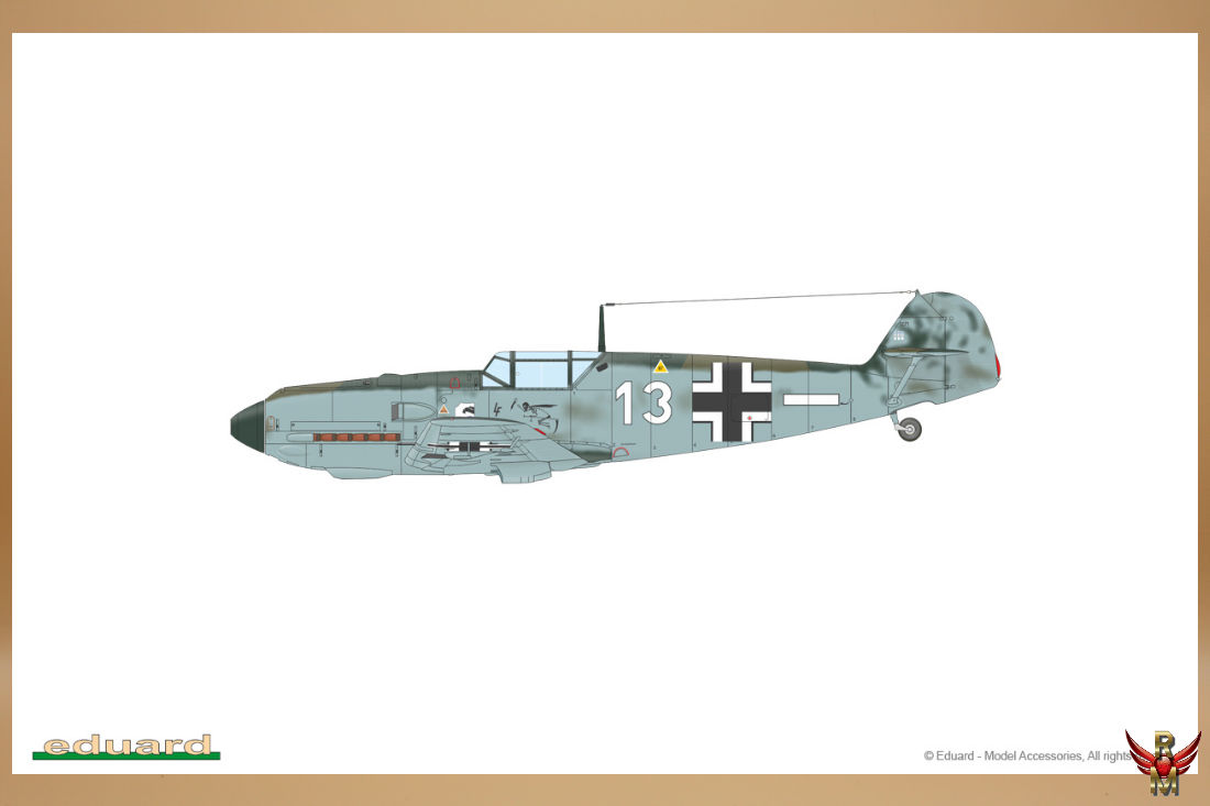 Eduard 1/72 Bf 109 E-3 ProfiPack