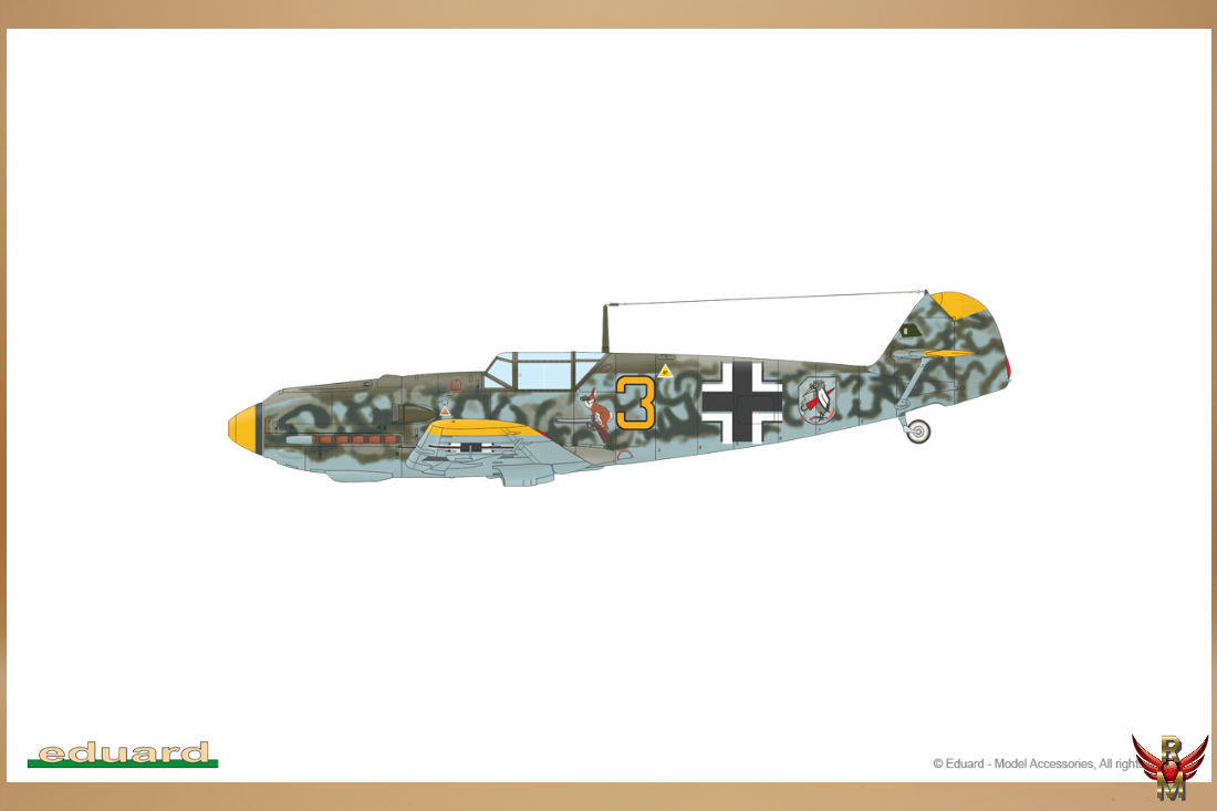 Eduard 1/72 Bf 109 E-3 ProfiPack