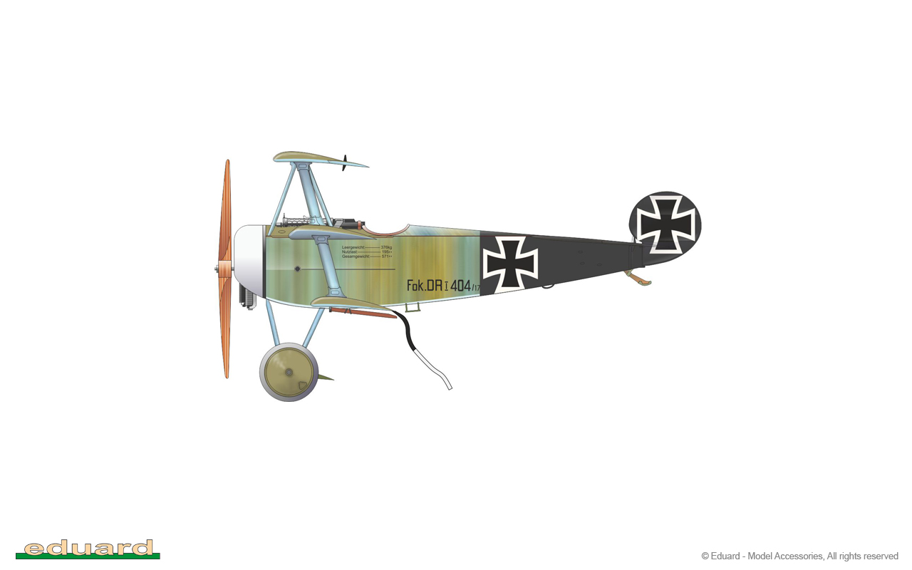Eduard 1/72 Fokker Dr I ProfiPack