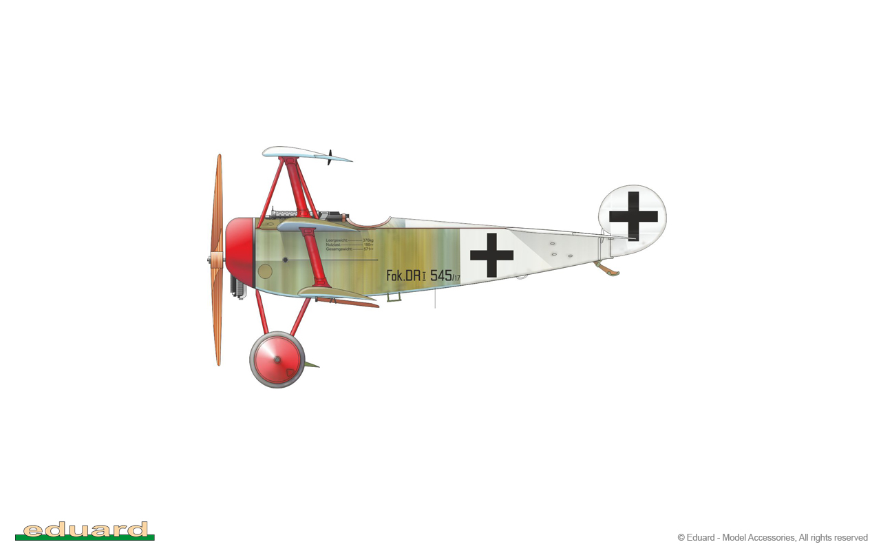Eduard 1/72 Fokker Dr I ProfiPack