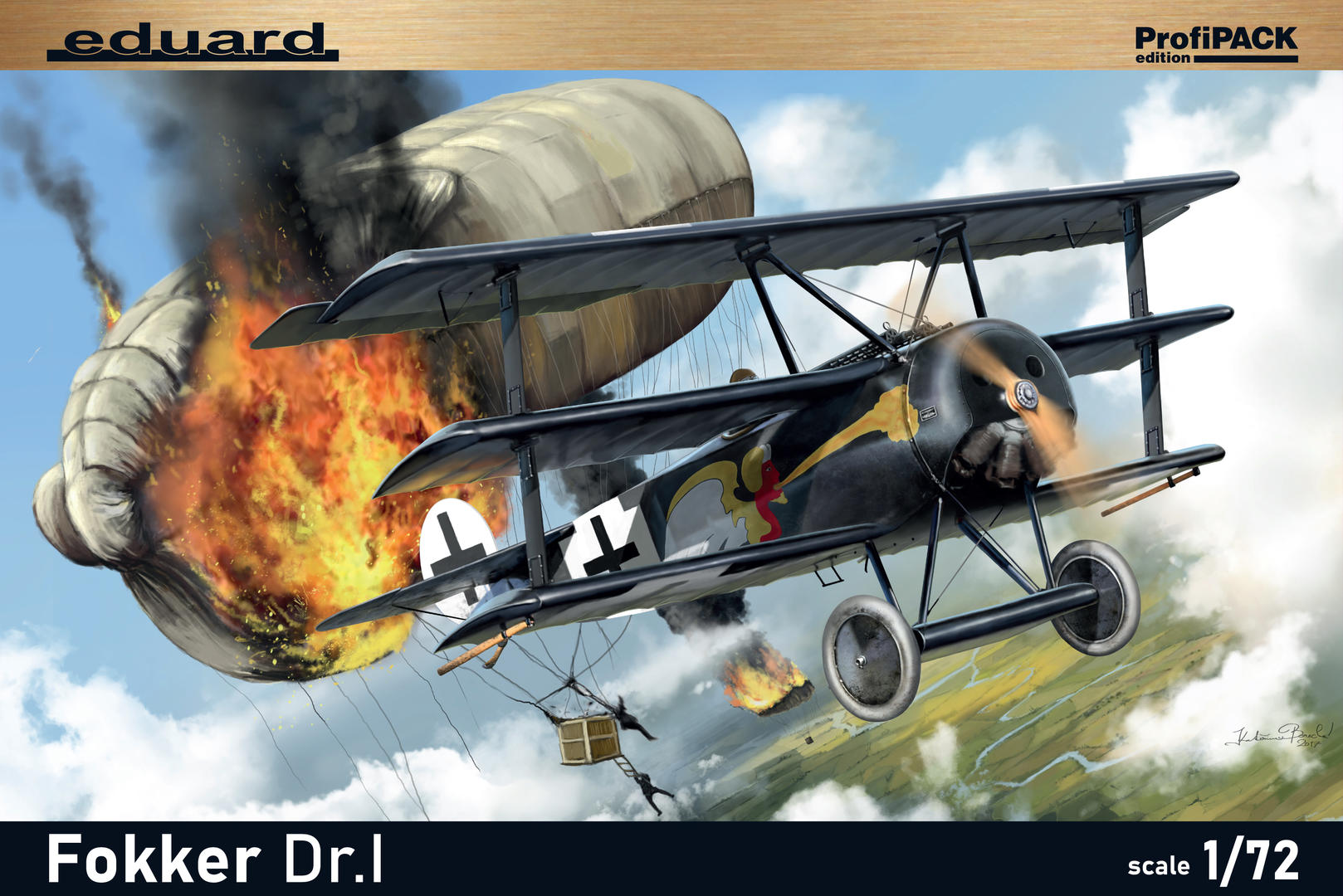 Eduard 1/72 Fokker Dr I ProfiPack