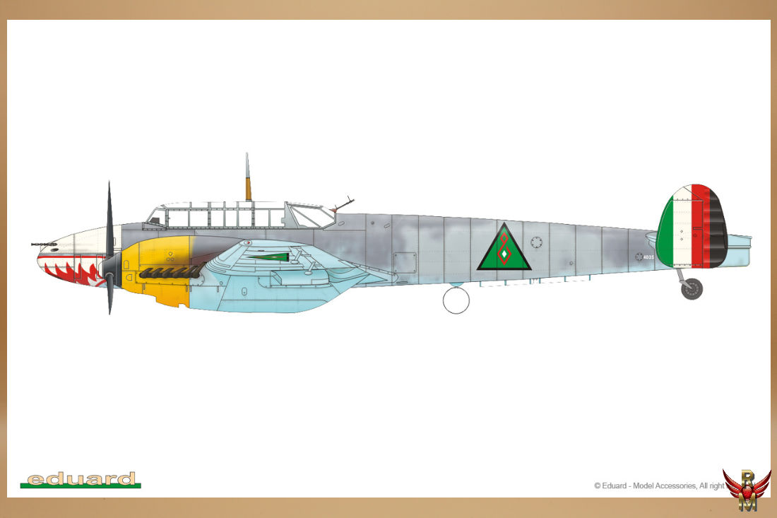 Eduard 1/72 Bf 110E ProfiPack