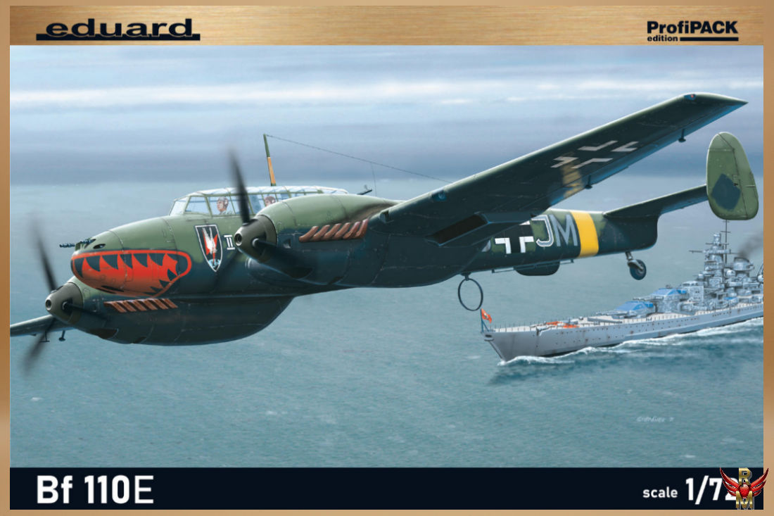 Eduard 1/72 Bf 110E ProfiPack
